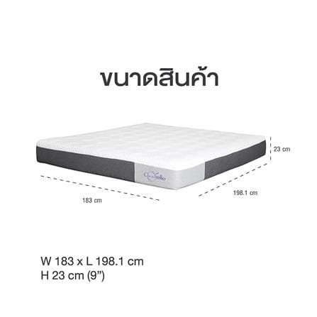 ที่นอนเมมโมรี่โฟม 6 ฟุต COMFIO รุ่น PULSAR_6