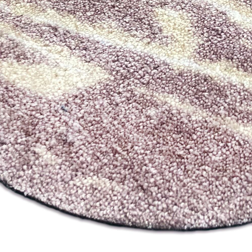 พรมห้องน้ำ PRAW DE MARBLE PINK 62X70 ซม. สีชมพู