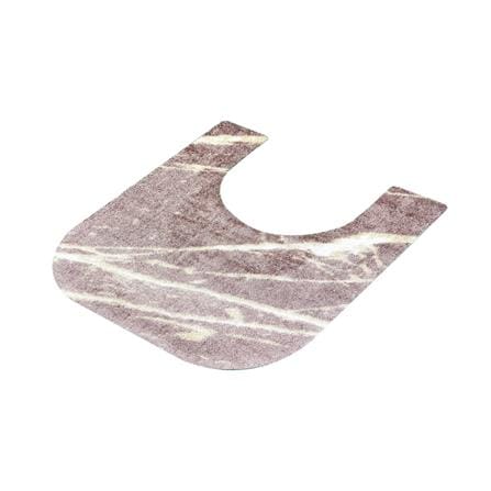 พรมห้องน้ำ PRAW DE MARBLE PINK 62X70 ซม. สีชมพู_5