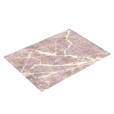 พรมเช็ดเท้าดักฝุ่น PRAW DE MARBLE PINK 120X180 ซม. สีชมพู_5
