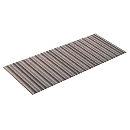 พรมเช็ดเท้าดักฝุ่น PRAW DE 70X190 ซม. สีเทา/น้ำตาล_3