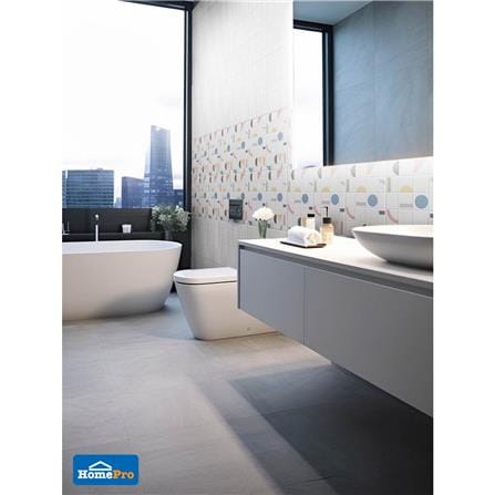 กระเบื้องผนัง 25x40 ซม. COTTO จอยฟูล เดคโค่ HYG PM 1 ตร.ม._5