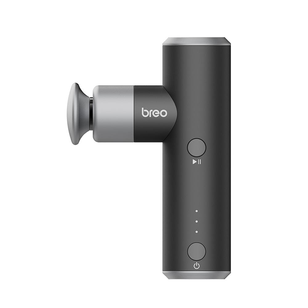 ปืนนวดกล้ามเนื้อ BREO MASSAGUN S1 สีดำ