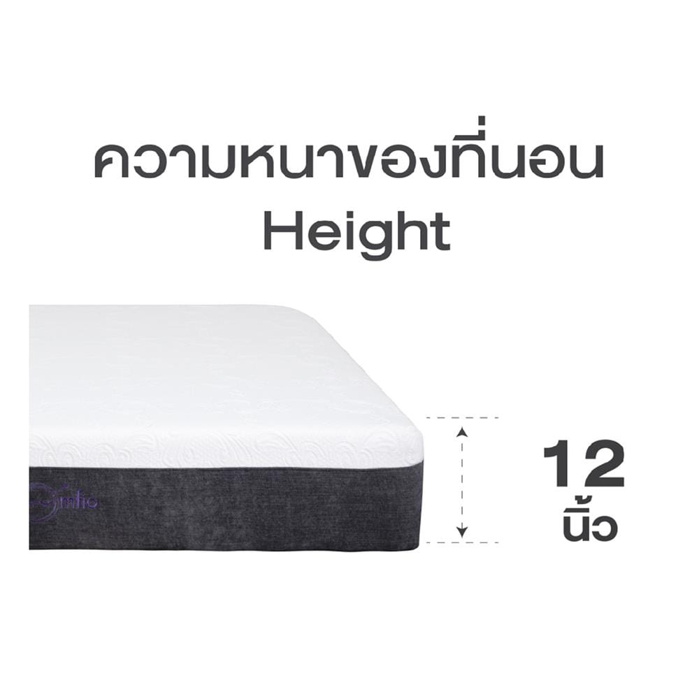 ที่นอนพ็อกเก็ตสปริง 5 ฟุต COMFIO รุ่น MARGARET