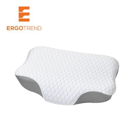 หมอนสุขภาพ เมมโมรี่โฟม ERGOTREND ORTHOSPINE ADJUSTABLE 60x45x13 ซม. สีขาว/เทา_0