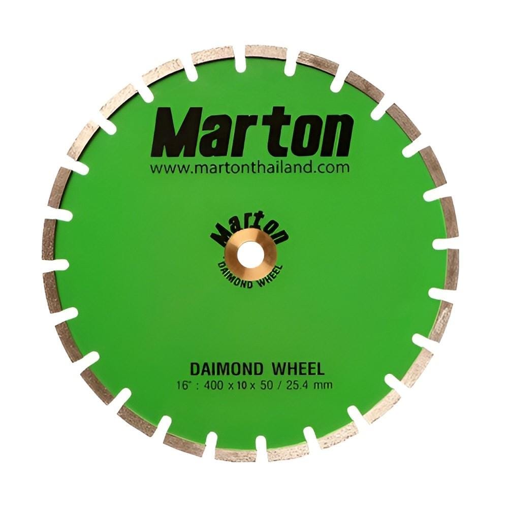 ใบตัดเพชรเซาะร่อง MARTON 16 นิ้ว (10 มม.)