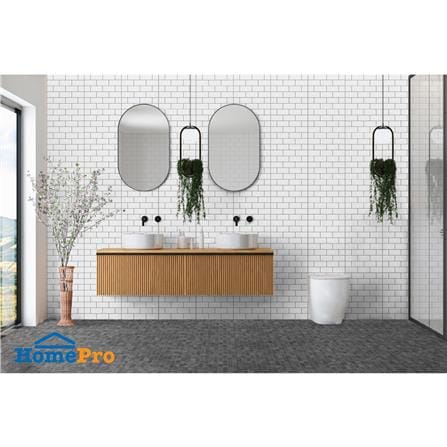 กระเบื้องผนัง 25x40 ซม. COTTO กลี บริค ขาว HYG PM 1 ตร.ม._7