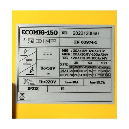 เครื่องเชื่อม INVERTER VALU ECOMIG150 1KG/5KG_6