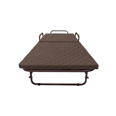 เตียงพับพร้อม TOPPER THAIBULL OLT235-90H 90X190X35 ซม. สีน้ำตาล_2