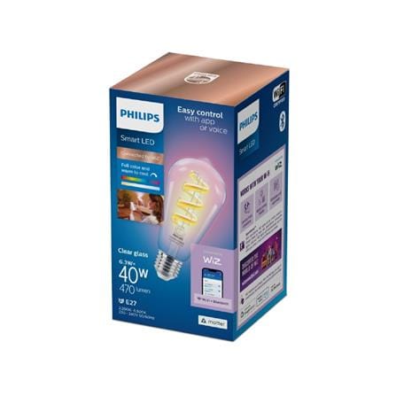 หลอด LED PHILIPS ST64 รุ่น WIZ 6.3 วัตต์ RGB E27_1