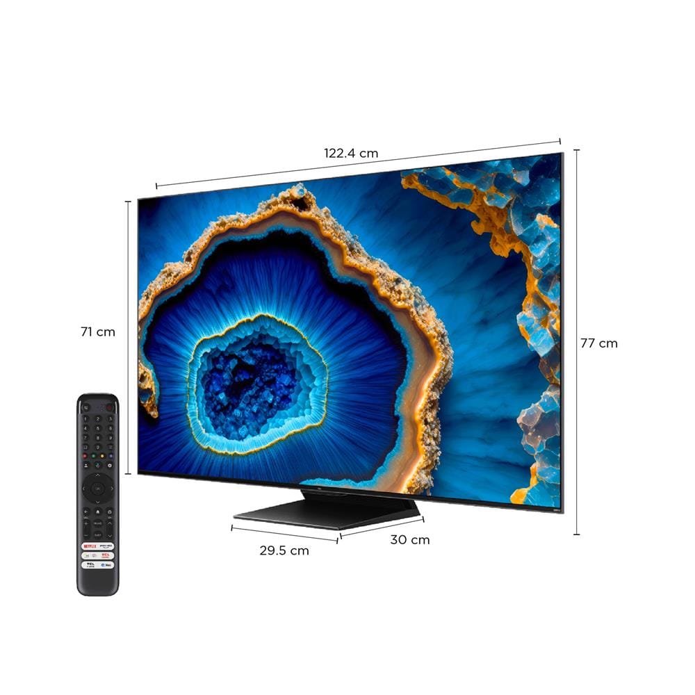 ทีวีมินิแอลอีดี 55 นิ้ว TCL (4K, MINI LED, GOOGLE TV) 55C755