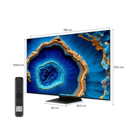 ทีวีมินิแอลอีดี 85 นิ้ว TCL (4K, MINI LED, GOOGLE TV) 85C755_5