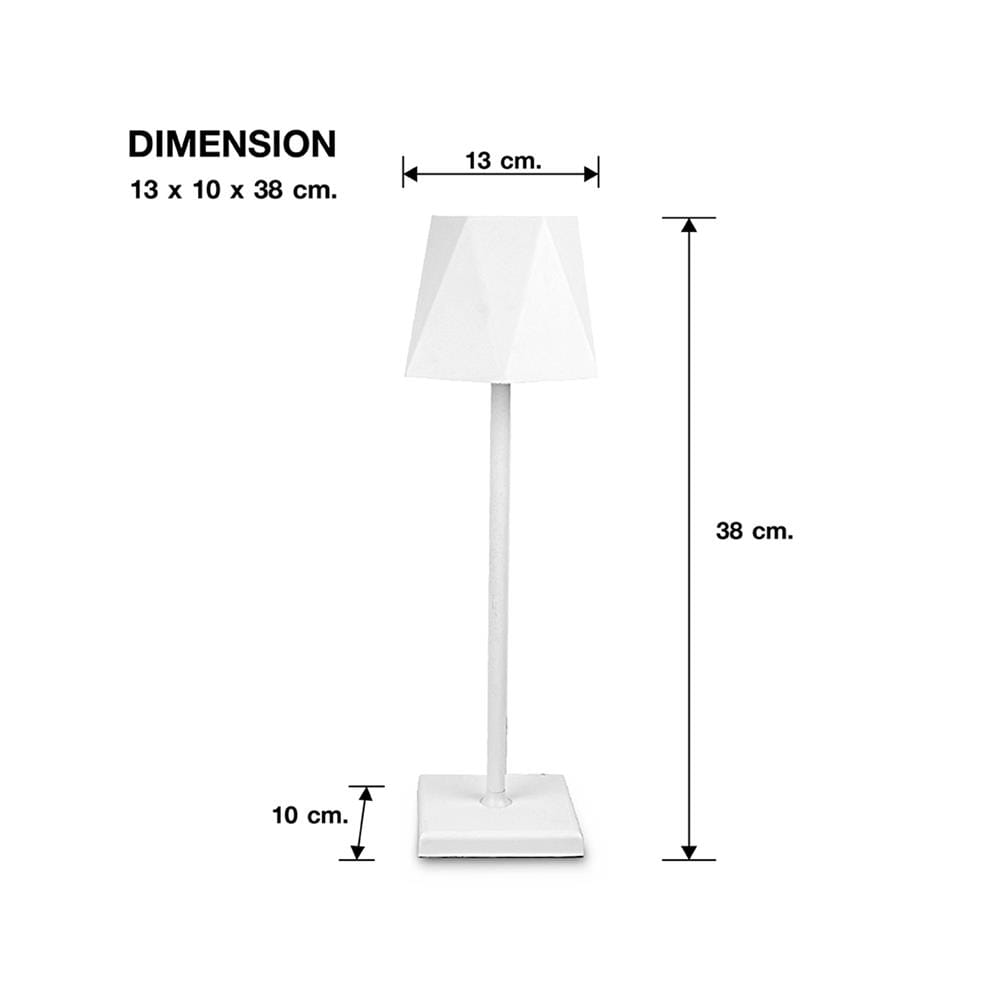 ไฟตั้งโต๊ะ LED CARINI 224322410 3 วัตต์ สีขาว