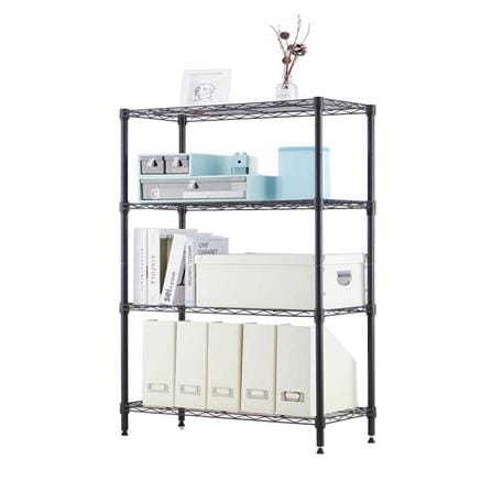 ชั้นวางของโล่ง 4 ชั้น MZG 3590120AHT401 90 ซม. สีดำ_3