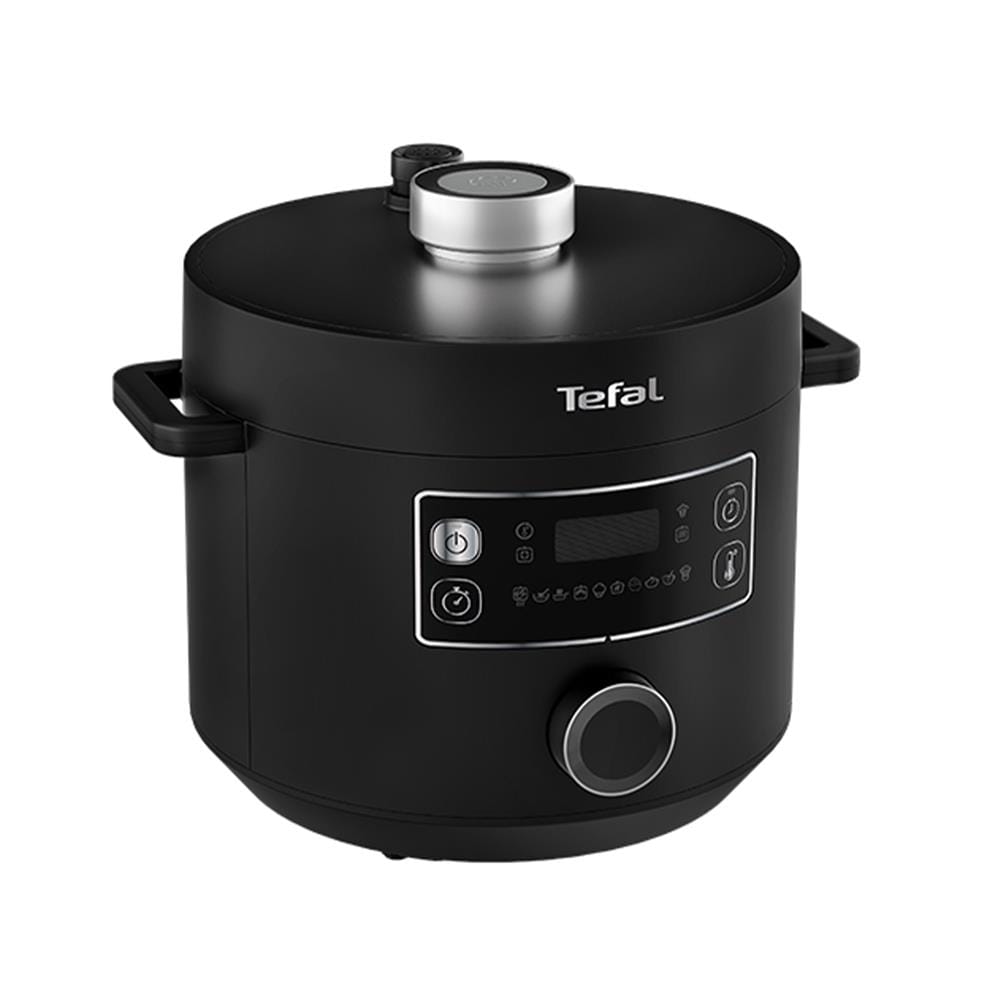 หม้ออัดแรงดัน TEFAL CY755866 5 ลิตร สีดำ