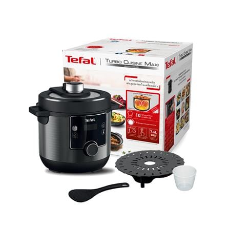 หม้ออัดแรงดัน TEFAL CY777866 7.6 ลิตร สีดำ_2