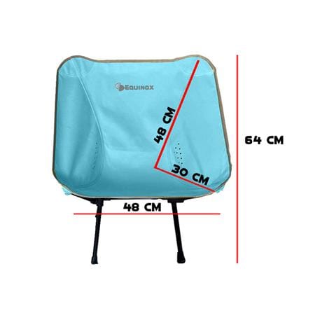 เก้าอี้สนาม EQUINOX MOON CHAIR สีฟ้า_4