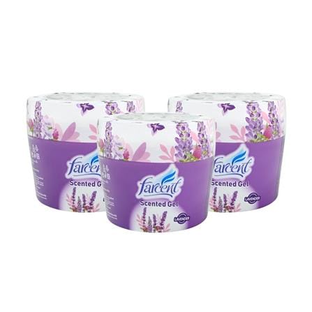 เจลปรับอากาศ FARCENT LAVENDER 70 กรัม แพ็ก 3 ชิ้น_0