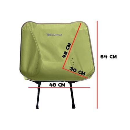 เก้าอี้สนาม EQUINOX MOON CHAIR สีเขียว_5