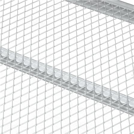 ชั้นวางของโล่ง 4 ชั้น FURDINI MESH GRID 90 ซม. สีขาว_4