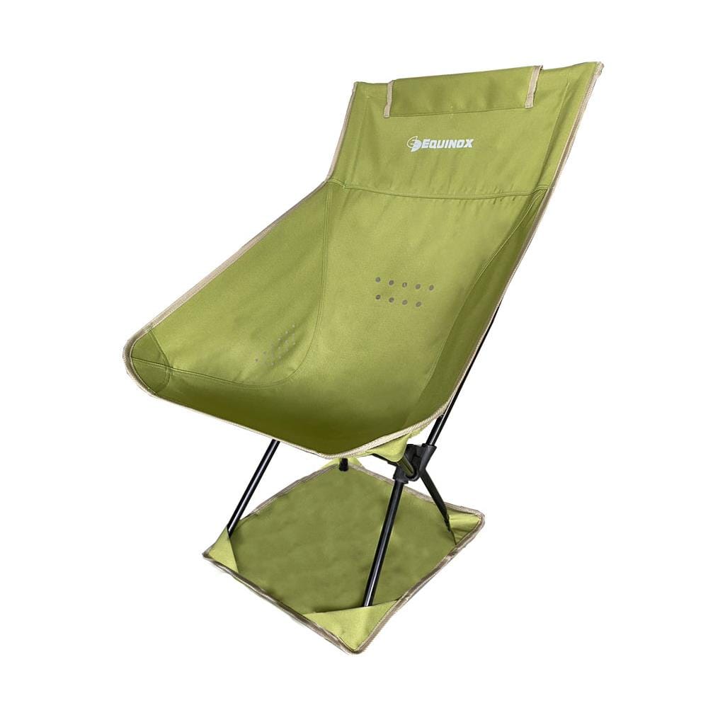 เก้าอี้สนาม EQUINOX MOON CHAIR XL สีเขียว
