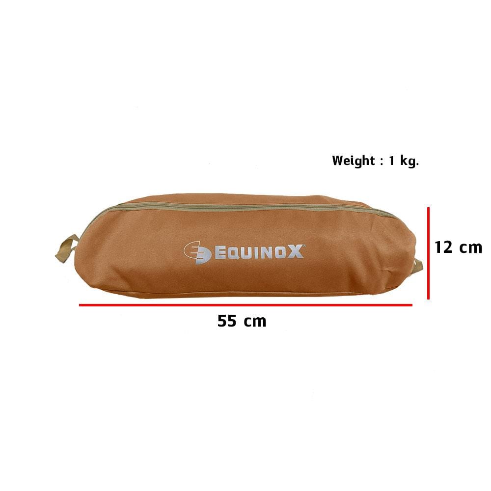 เก้าอี้สนาม EQUINOX MOON CHAIR XL สีน้ำตาล