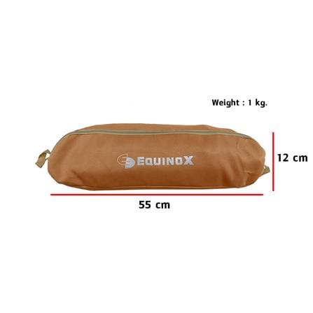 เก้าอี้สนาม EQUINOX MOON CHAIR XL สีน้ำตาล_6