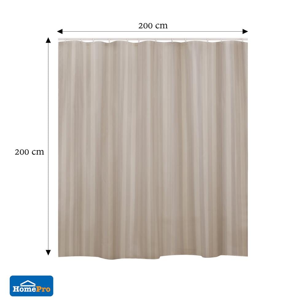 ม่านห้องน้ำ POLYESTER MOYA ST01-4290C 200X200 ซม.
