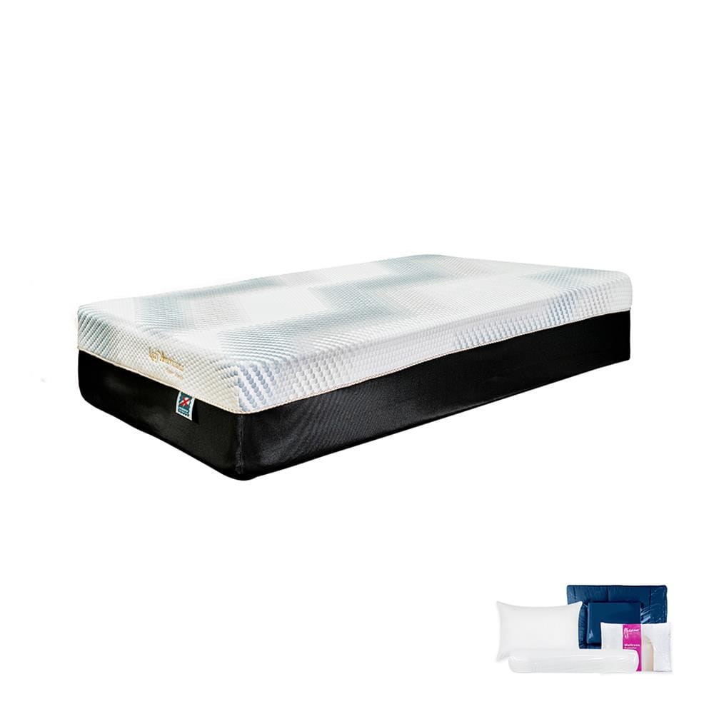 ที่นอนพ็อกเก็ตสปริง 3.5 ฟุต LADY AMERICANA รุ่น SUPER VIANCE พร้อมชุดเครื่องนอน 7 ชิ้น