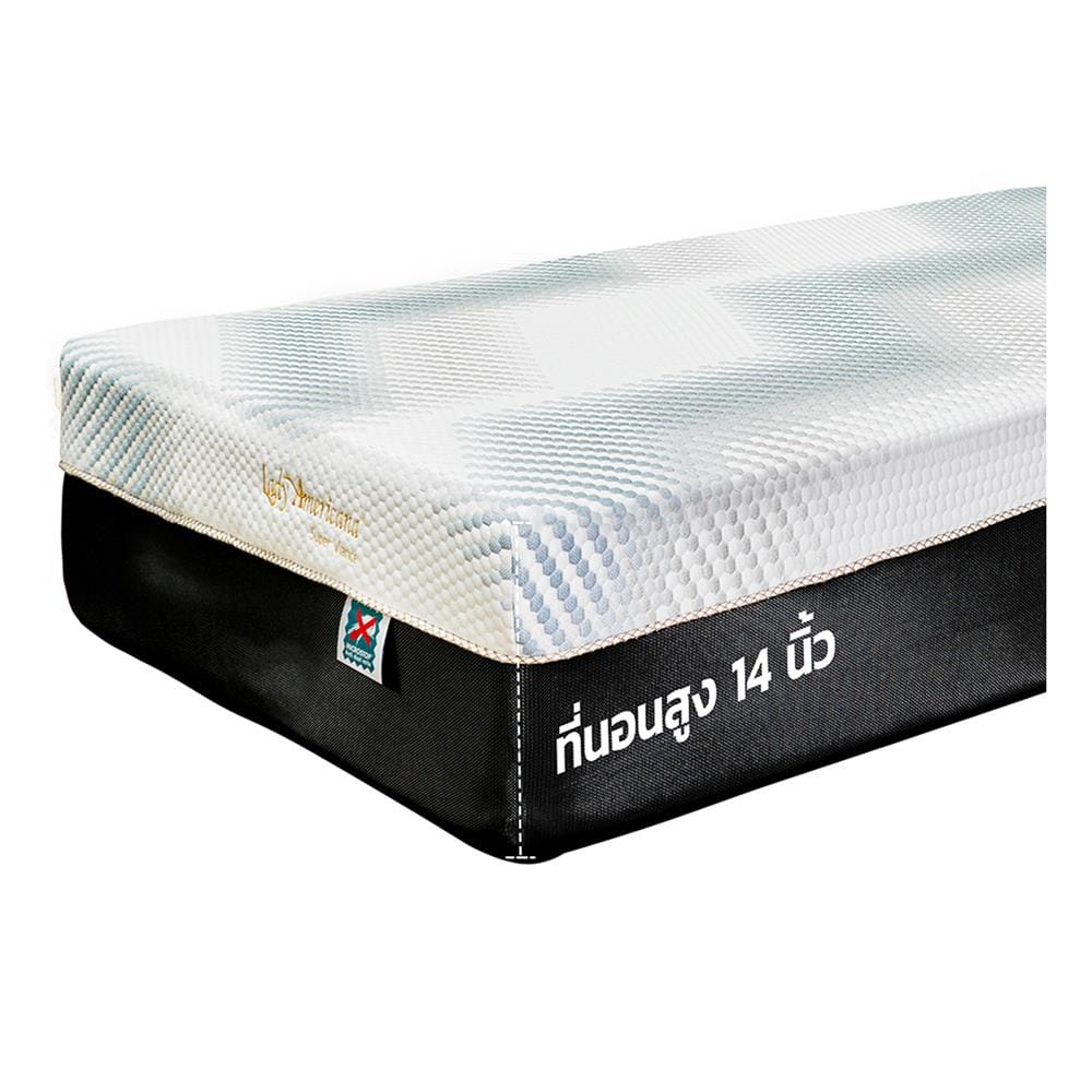 ที่นอนพ็อกเก็ตสปริง 3.5 ฟุต LADY AMERICANA รุ่น SUPER VIANCE พร้อมชุดเครื่องนอน 7 ชิ้น