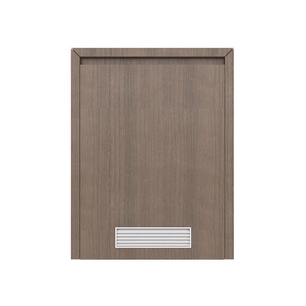 บานถังแก๊สระบายอากาศเปิดขวา STARMARK MATTE 50x70 ซม. สี RICH WALNUT