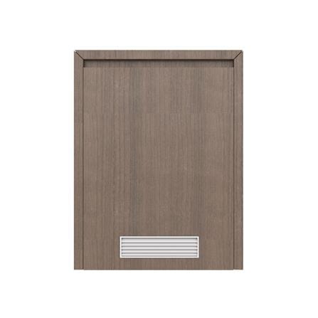 บานถังแก๊สระบายอากาศเปิดขวา STARMARK MATTE 50x70 ซม. สี RICH WALNUT