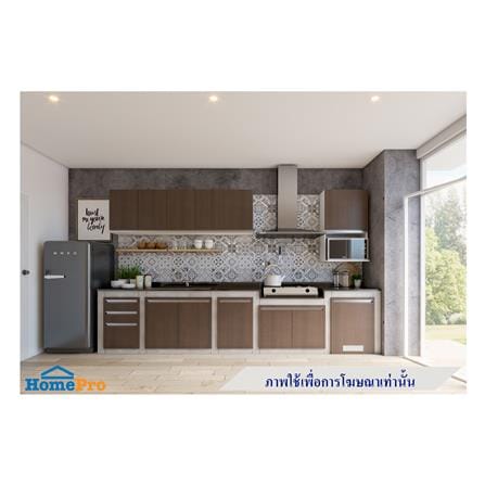 บานถังแก๊สระบายอากาศเปิดขวา STARMARK MATTE 50x70 ซม. สี RICH WALNUT_2