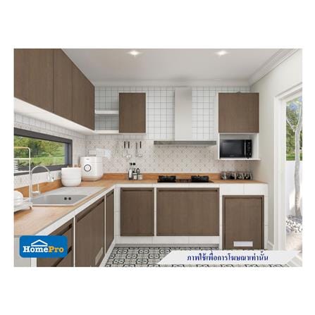 บานถังแก๊สระบายอากาศเปิดขวา STARMARK MATTE 50x70 ซม. สี RICH WALNUT_3