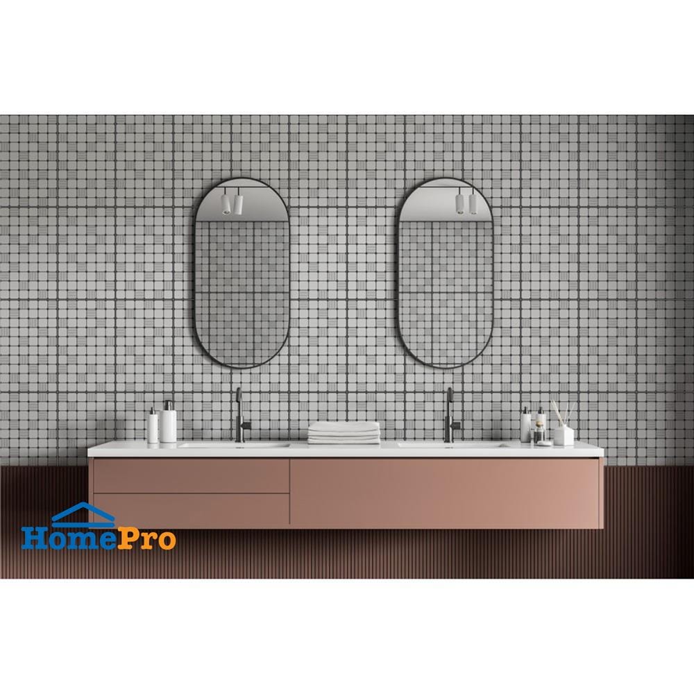 กระเบื้องผนัง 25x40 ซม. COTTO บราวนี่ เดคโค่ HYG PM 1 ตร.ม.