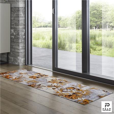 พรมเช็ดเท้าดักฝุ่น PRAW DE VINTAGE FLORAL 70X190 ซม. สีเบจ_7