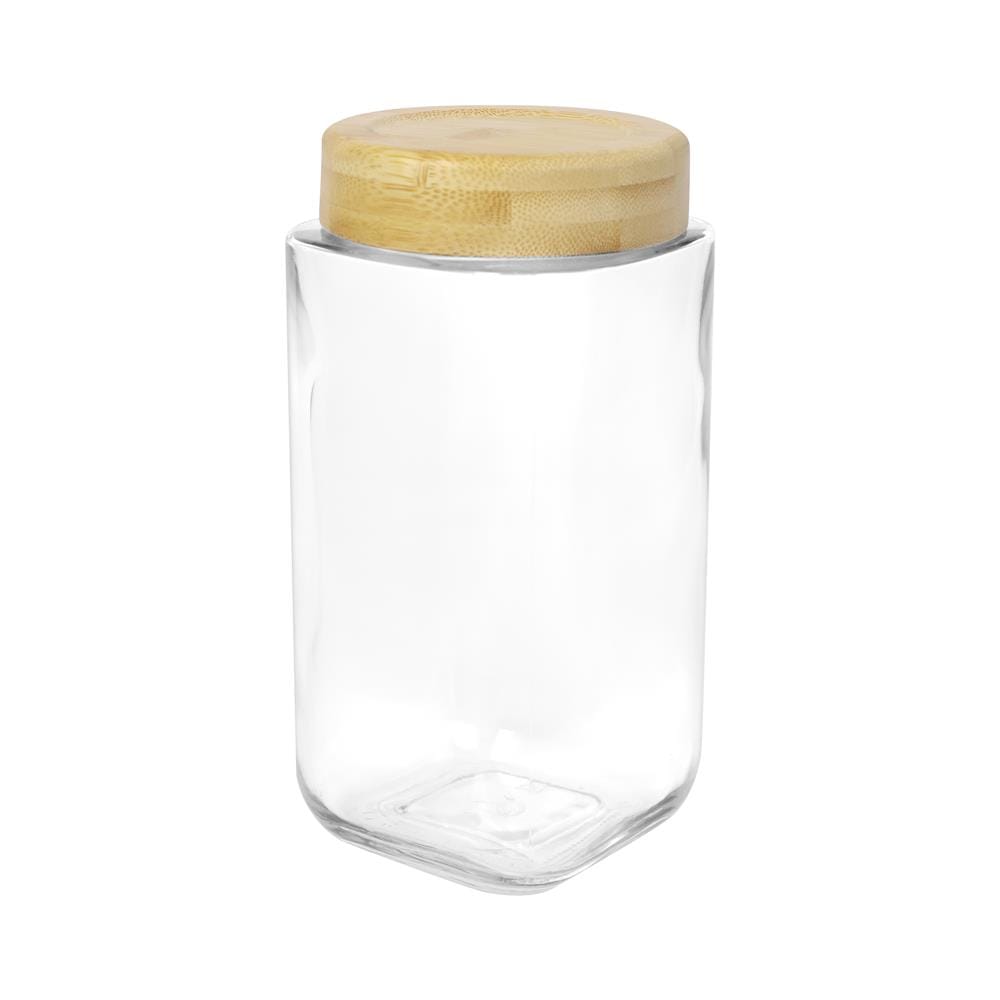 ขวดโหลแก้วฝาเกลียว KECH BASE 1.1 ลิตร สีใส