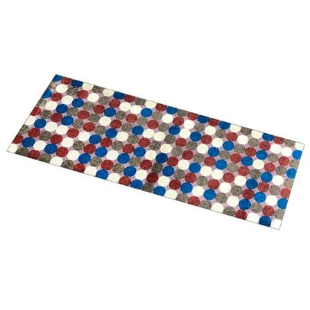 พรมเช็ดเท้าดักฝุ่น PRAW DE POLKA DOT RETRO 70X190 ซม. หลากสี_5