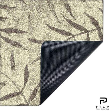 พรมเช็ดเท้าดักฝุ่น PRAW DE WARM 70X190 ซม. สีเบจ_2