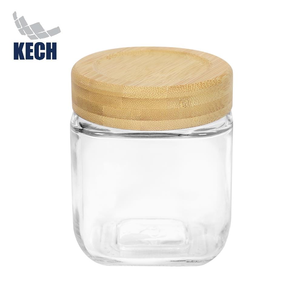 ขวดโหลแก้วฝาเกลียว KECH BASE 0.5 ลิตร สีใส