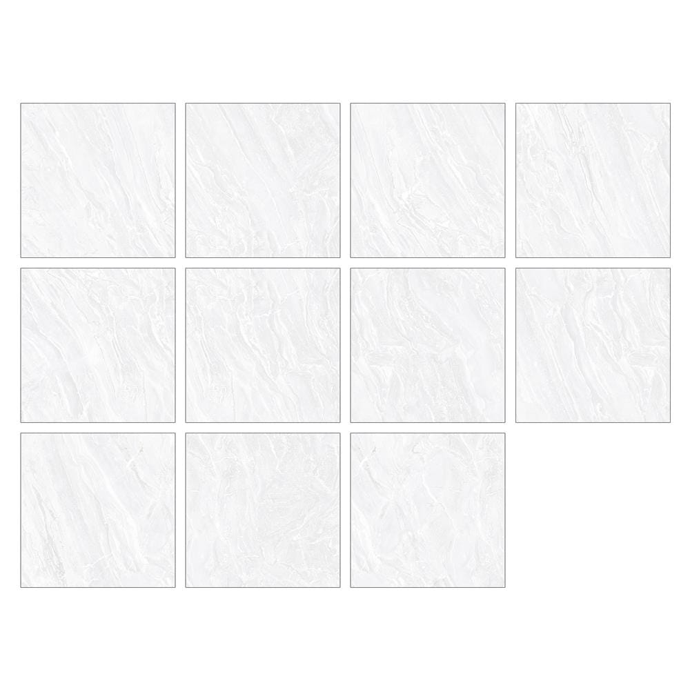 กระเบื้องพื้นพอร์ซเลน 60x60 ซม. COTTO นาเรลล่า ขาว HYG PM 1.44 ตร.ม.