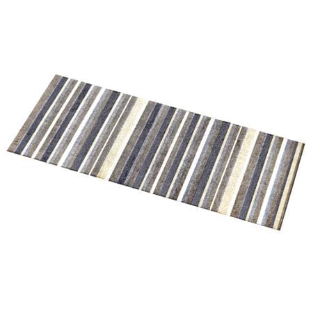 พรมเช็ดเท้าดักฝุ่น PRAW DE STRIPE 70X190 ซม. สีเทา/เบจ_5