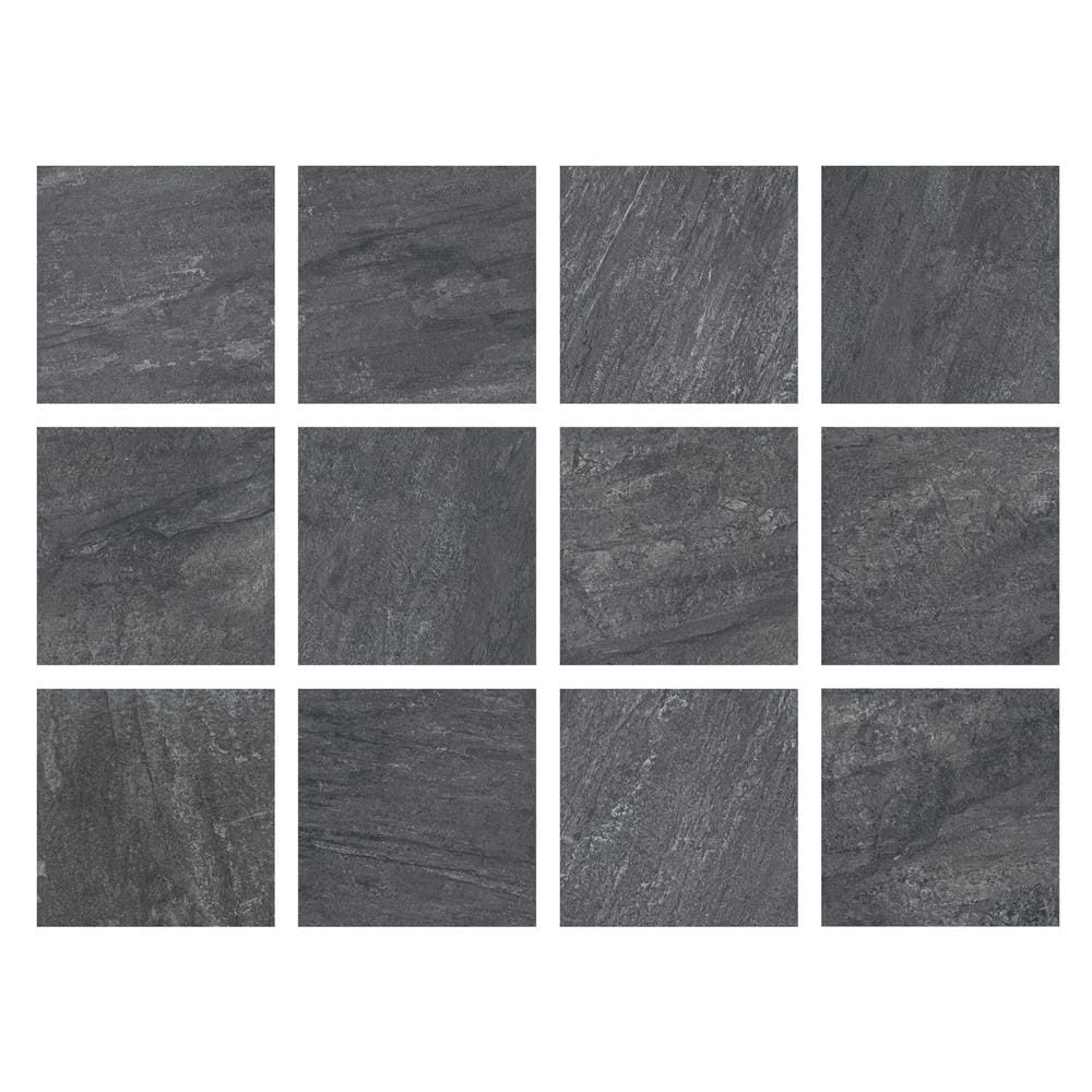 กระเบื้องพื้นพอร์ซเลน 60x60 ซม. COTTO ดอสก้า ดำ HYG PM 1.44 ตร.ม.