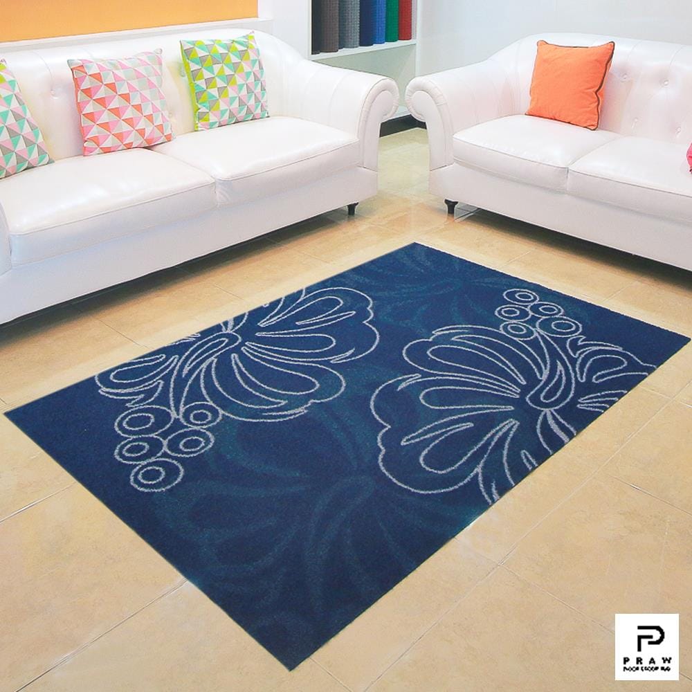พรม PRAW DE 120X180 ซม. สีน้ำเงิน