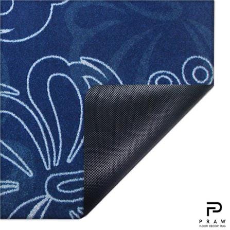 พรม PRAW DE 120X180 ซม. สีน้ำเงิน_2