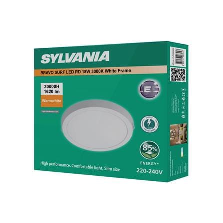 ดาวน์ไลท์ LED SYLVANIA BRAVO SURF 8 นิ้ว 18 วัตต์ WARM WHITE สีขาว_3