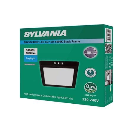 ดาวน์ไลท์ LED SYLVANIA BRAVO SURF 6 นิ้ว 12 วัตต์ DAYLIGHT สีดำ_3