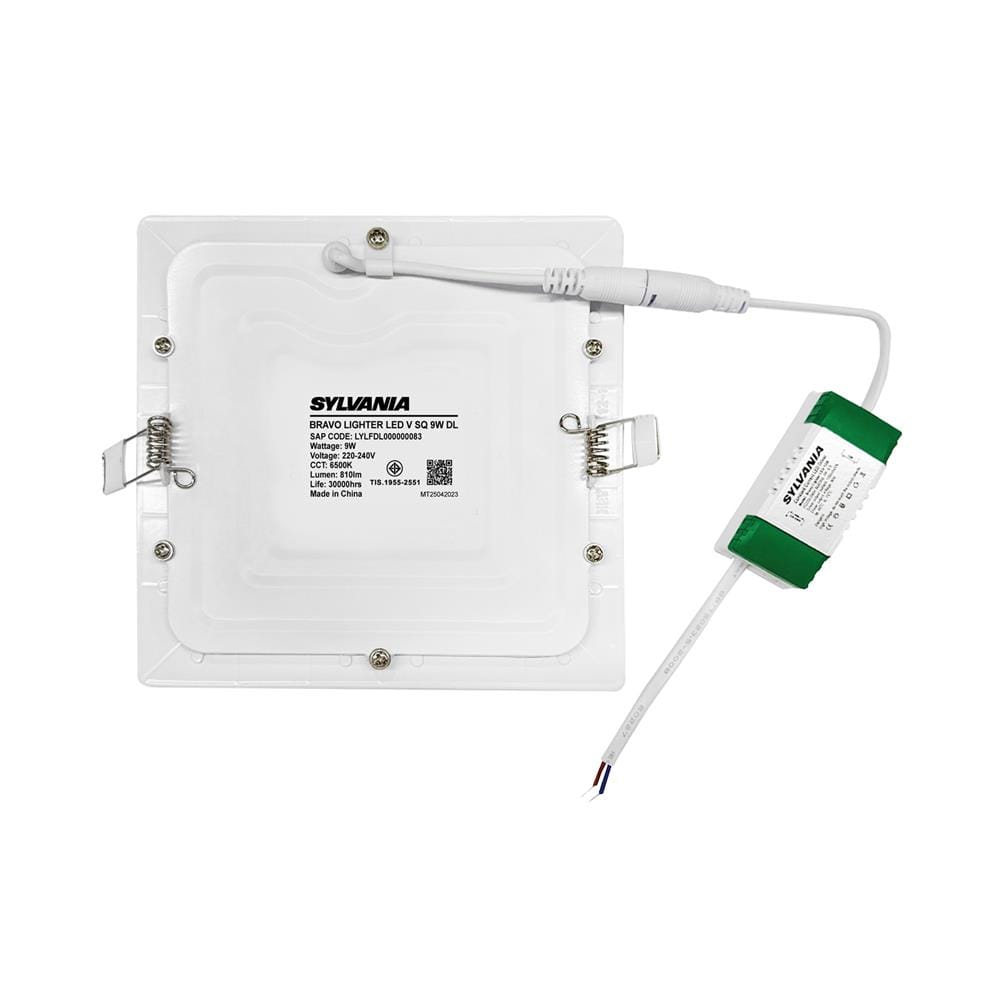ดาวน์ไลท์ LED SYLVANIA BRAVO LIGHTER 4 นิ้ว 9 วัตต์ DAYLIGHT สีขาว