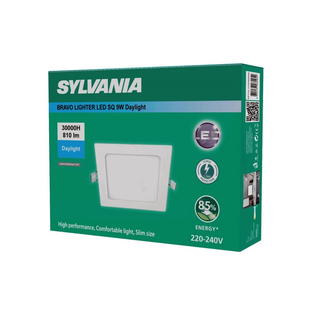 ดาวน์ไลท์ LED SYLVANIA BRAVO LIGHTER 4 นิ้ว 9 วัตต์ DAYLIGHT สีขาว