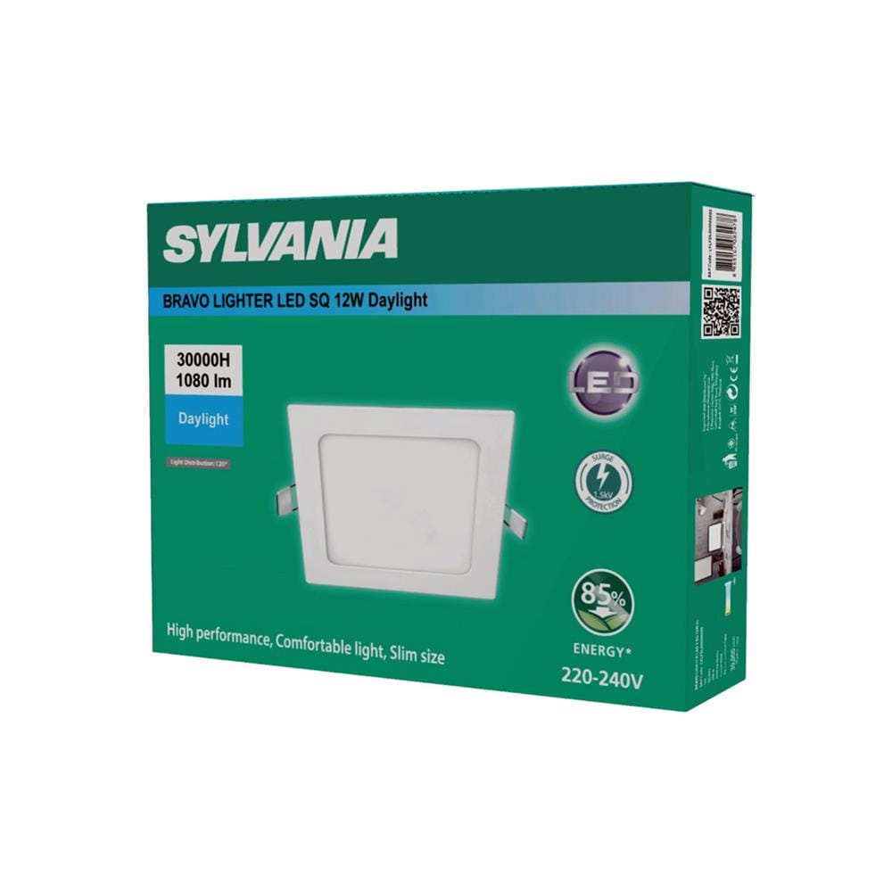 ดาวน์ไลท์ LED SYLVANIA BRAVO LIGHTER 6 นิ้ว 12 วัตต์ DAYLIGHT สีขาว